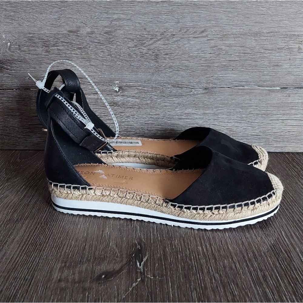 NEW Gibson Latimer Black Esperanza Sandals Women’s Shoe Size 8